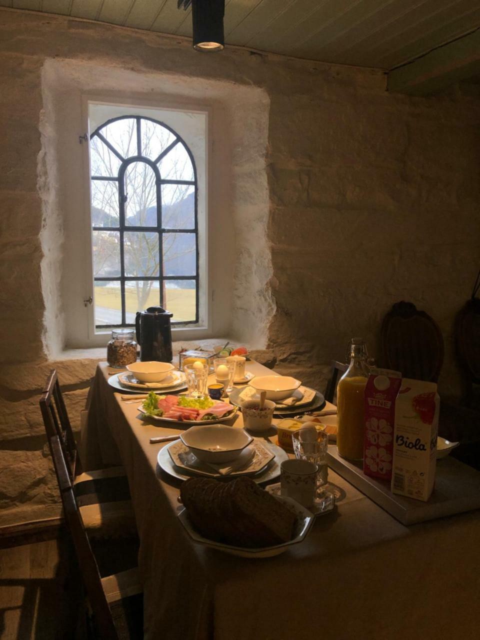 Gronset Skysstasjon Bed & Breakfast Vinjeora ภายนอก รูปภาพ